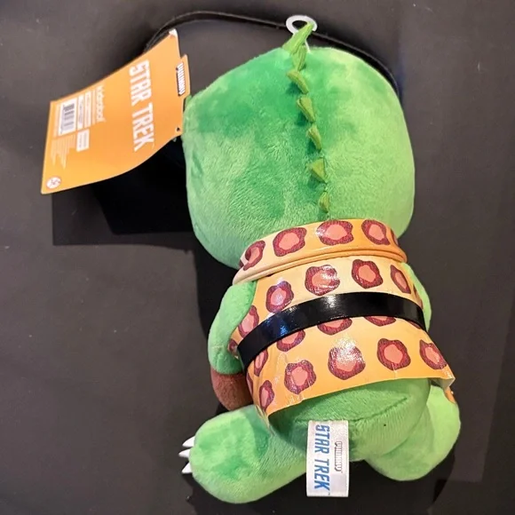 Plush Green Reptile Stuffed Animal - Picture 4 of 4